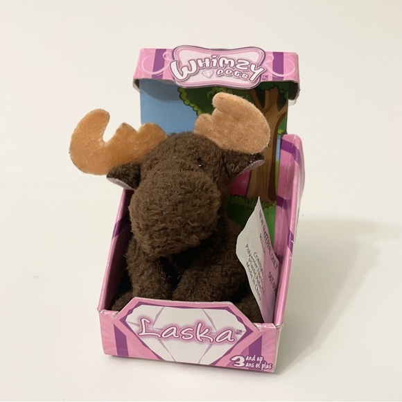 Whimzy Pets Laska Moose Plush Toy Mini - Picture 11 of 11